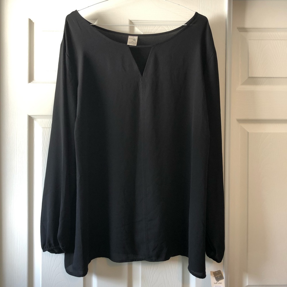 terra & sky Generous Fit Long Sleeve Top